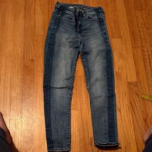 American Eagle Outfitters Dark Blue Denim Jeans
